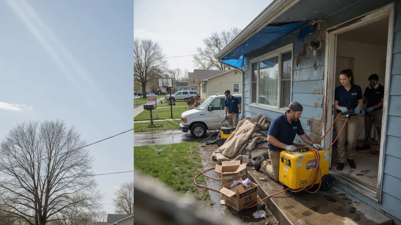 Basement Flood Cleanup in Barlow, KY near me